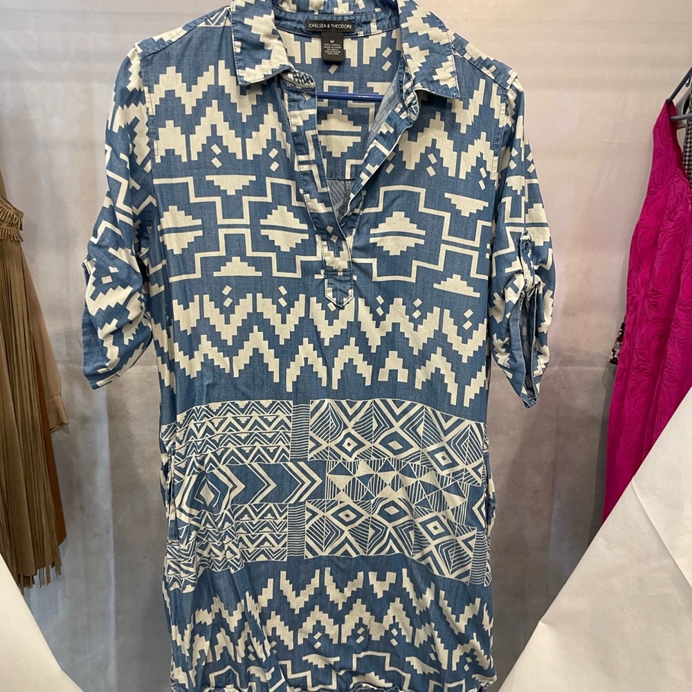 Aztec chambre dress